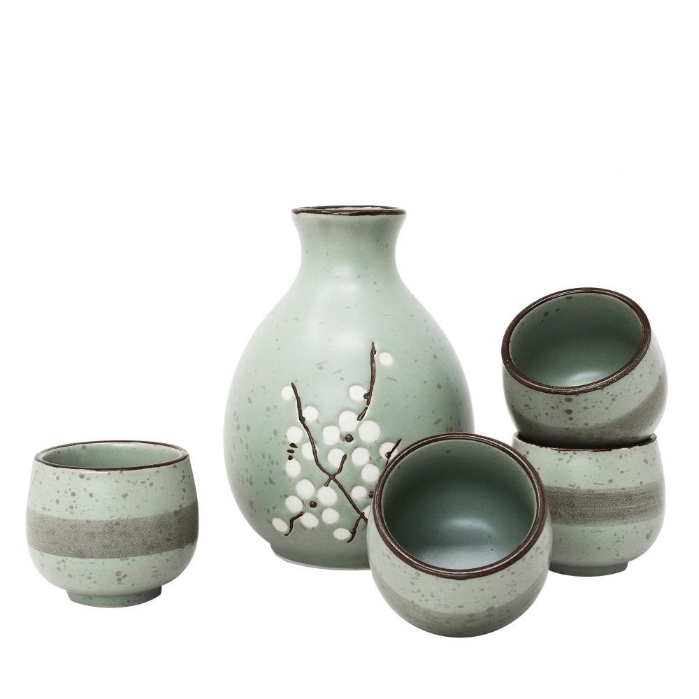 Japanisches Sake Set für 4 Personen