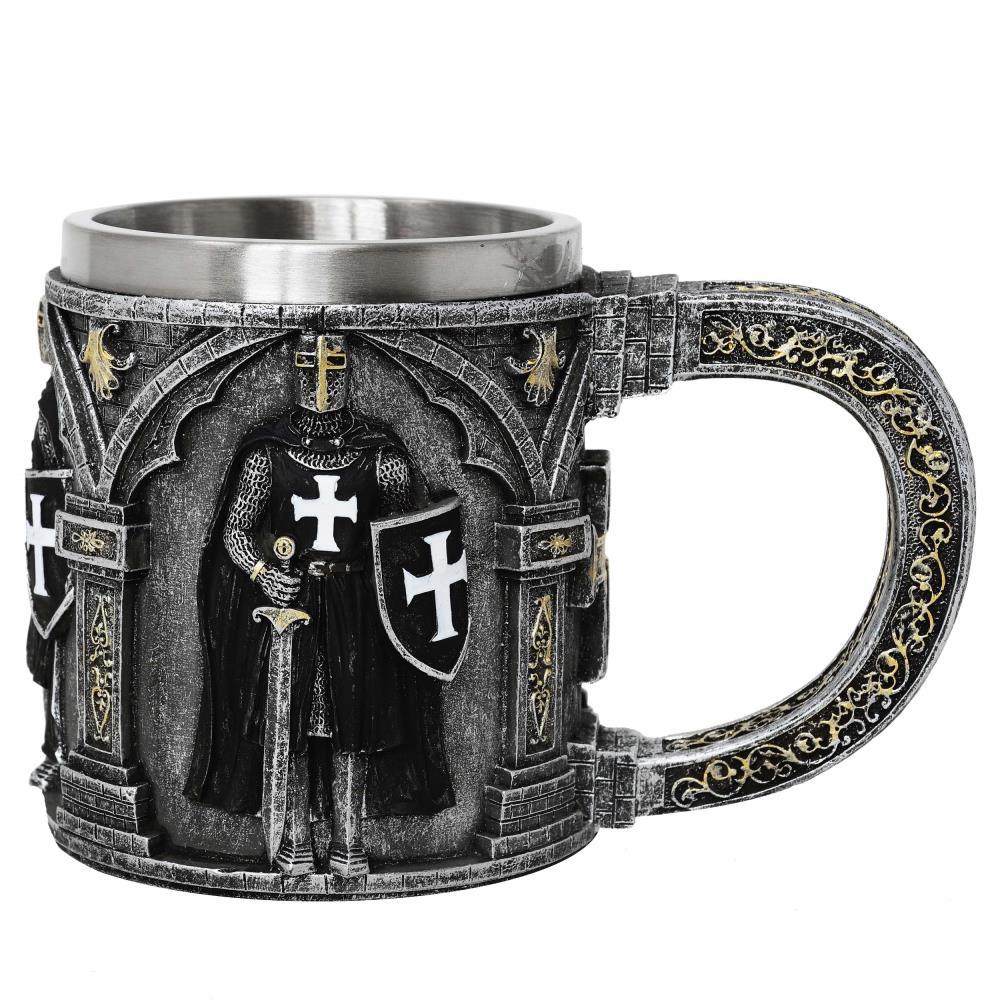 Krug Kreuzritter schwarz